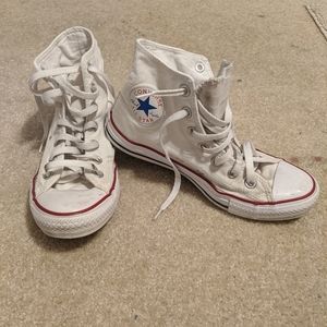 White high top converse